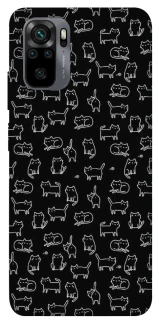 Чохол на Xiaomi Poco M5s Black Cats фото 1 Чохол на Xiaomi Poco M5s Black Cats фото 1 з 1