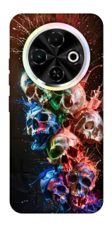 Чохол на TECNO Spark 30C Skulls фото 1 з 1