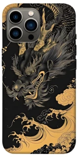 Чохол на Apple iPhone 12 Pro Max (6.7") gold dragon фото 1 з 1