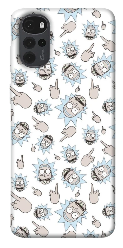 Чохол на Motorola Moto G22 Rick and Morty style фото 1 з 1