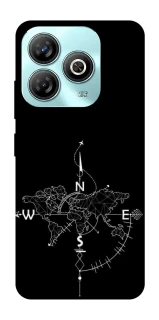 Чохол на ZTE Blade A75 4G Travel Map фото 1 з 1