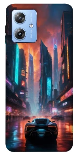 Чехол на Motorola Moto G84 Cyber city фото 1 из 1