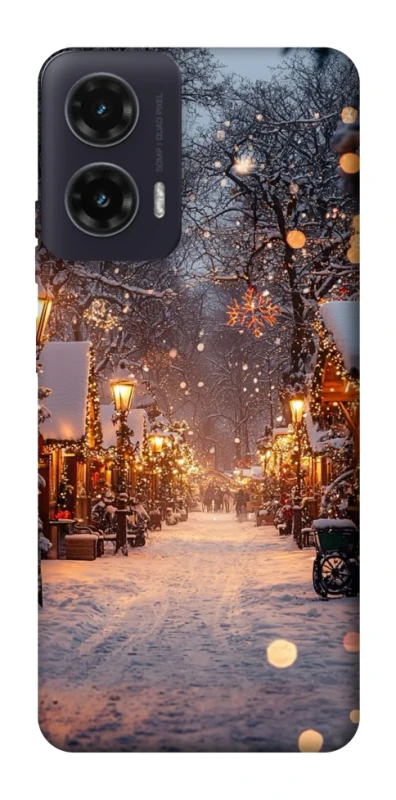 Чохол на Motorola Moto G35 Новорічний v50 фото 1 з 1