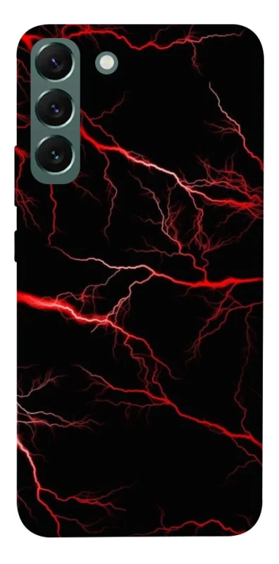 Чехол на Samsung Galaxy S22+ Красная молния фото 1 из 1