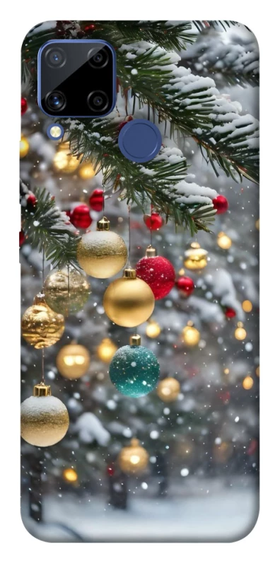 Чохол на Realme C15 Новорічний v48 фото 1 з 1