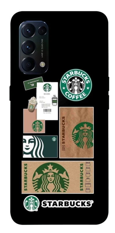 Чохол на Oppo Reno 5 4G Starbucks coffee фото 1 з 1