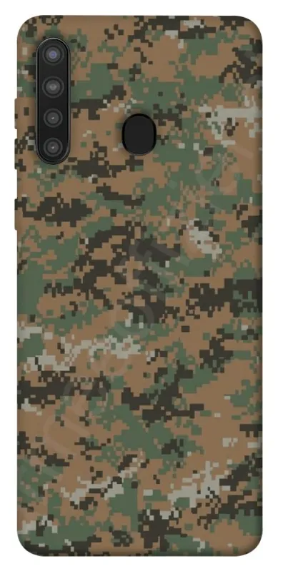 Чехол на Samsung Galaxy A21 Camouflage v32 фото 1 из 1