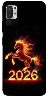 Чохол на Xiaomi Poco M3 Pro 4G / 5G Red Fire Horse ver.1 фото 1 з 1