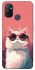 Чехол на OnePlus Nord N100 Сat with glasses фото 1 из 1