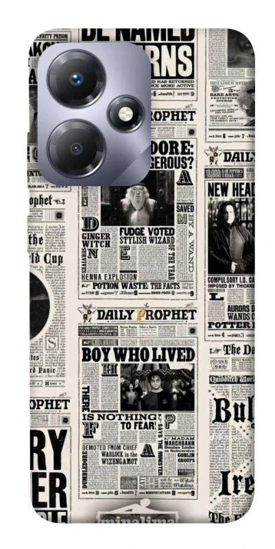 Чохол на Infinix Hot 30i Harry Potter newspaper фото 1 з 1