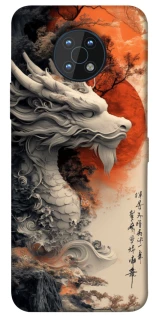 Чехол на Nokia G50 white dragon фото 1 из 1