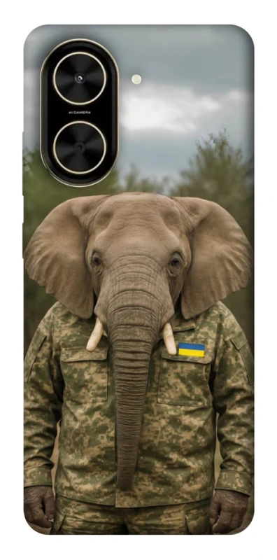 Чохол на Xiaomi Poco C71 Слон захисник фото 1 з 1