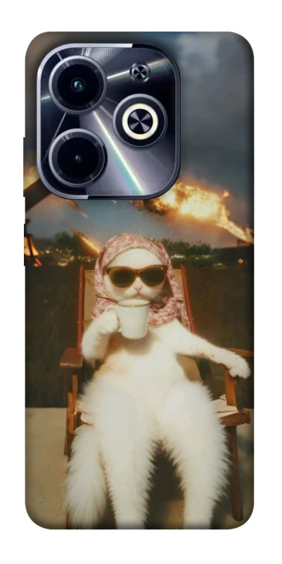 Чехол на Infinix Hot 40i Exploding Kittens ver.1 фото 1 из 1