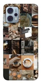 Чохол на Motorola Moto G23 Coffee collage ver.3 фото 1 Чохол на Motorola Moto G23 Coffee collage ver.3 фото 1 з 1