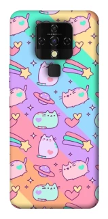 Чехол на TECNO Camon 16 SE Cat Cute фото 1 из 1