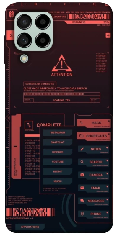 Чохол на Samsung Galaxy M53 5G Attention фото 1 з 1