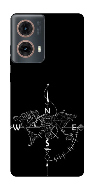 Чохол на Motorola Moto G85 Travel Map фото 1 з 1