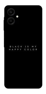 Чохол на Samsung Galaxy A06 Black color фото 1 з 1