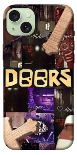 Чехол на Apple iPhone 15 Plus (6.7") Roblox doors dark mode фото 1 из 1
