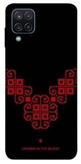 Чохол на Samsung Galaxy M12 Чорно-червона вишиванка фото 1 з 1