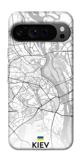 Чохол на Google Pixel 9 Pro Kiev white map фото 1 з 1