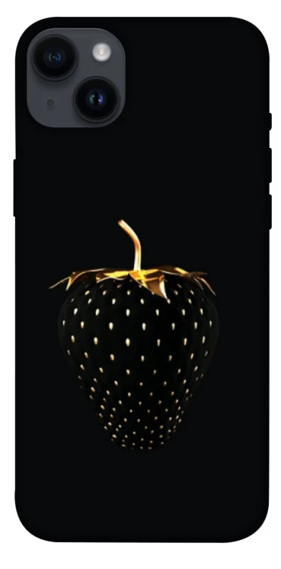 Чохол на Apple iPhone 14 Plus (6.7") Чорна полуниця фото 1 з 1