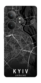 Чехол на Realme GT Neo 6 Kyiv map фото 1 из 1