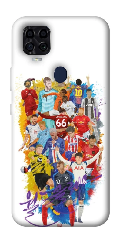 Чехол на ZTE Blade v2020 Football Abstract v2 фото 1 из 1