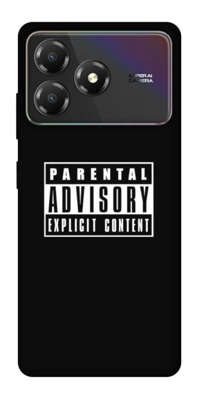 Чохол на ZTE Blade A36 Parental Advisory Label фото 1 з 1