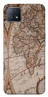 Чехол на Oppo A73 Карта путешествий фото 1 из 1