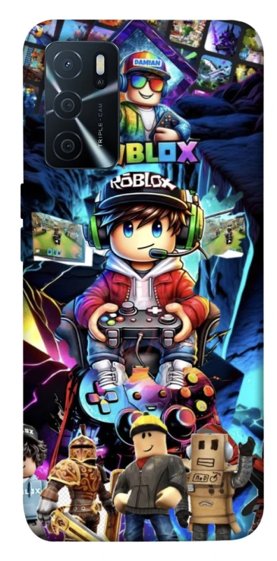 Чохол на Oppo A16s / A16 Roblox collage ver.4 фото 1 з 1