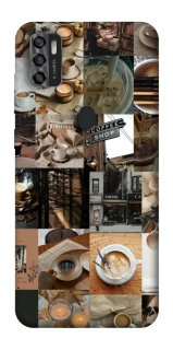 Чохол на ZTE Blade A7s (2020) Coffee collage ver.3 фото 1 з 1
