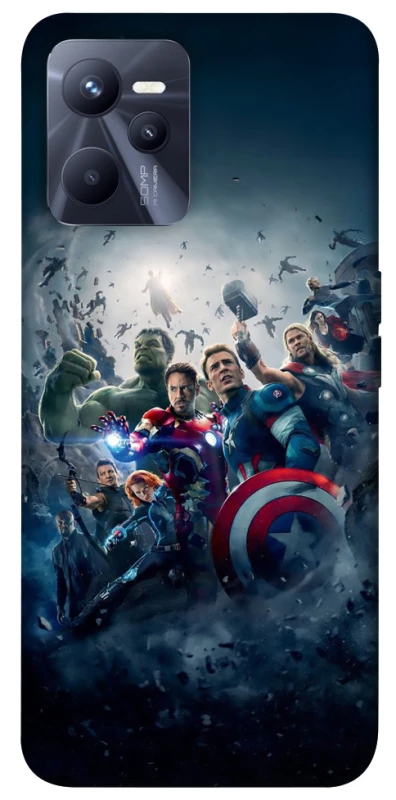 Чохол на Realme C35 Marvel heroes фото 1 з 1
