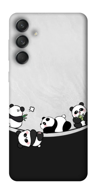 Чохол на Samsung Galaxy M55 Four pandas фото 1 з 1
