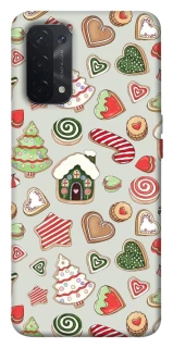 Чехол на Oppo A54 5G / A74 5G Новогодний v7 фото 1 из 1