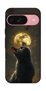 Чехол на Google Pixel 9 Кот под луной v2 фото 1 из 1