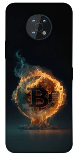 Чохол на Nokia G50 Fire Bitcoin фото 1 з 1