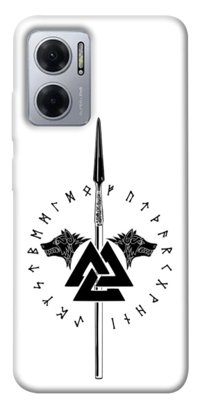 Чехол на Xiaomi Redmi Note 11E Копье Всевластия фото 1 из 1