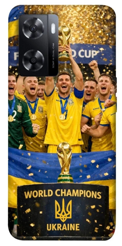 Чохол на Oppo A57s UA-Football ver.5 фото 1 з 1