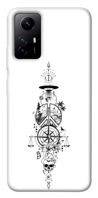 Чехол на Xiaomi Redmi Note 12S Tattoo ver.7 фото 1 из 1