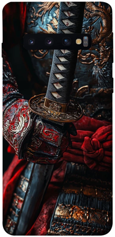 Чехол на Samsung Galaxy S10 samurai фото 1 из 1