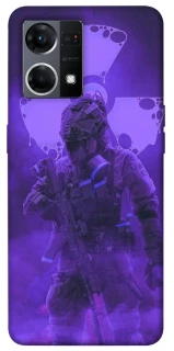 Чохол на Oppo Reno 7 4G Радіація v6 фото 1 з 1