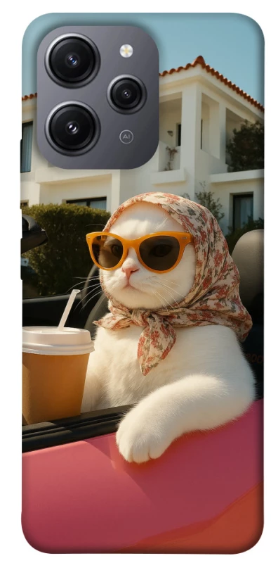 Чохол на Xiaomi Redmi 12 Stylish Cat Cruise фото 1 з 1