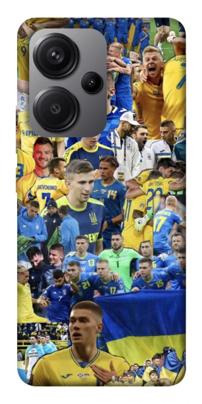 Чохол на Xiaomi Redmi Note 13 Pro+ UA-Football ver.6 фото 1 з 1