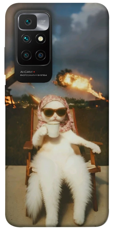 Чехол на Xiaomi Redmi 10 Exploding Kittens ver.1 фото 1 из 1