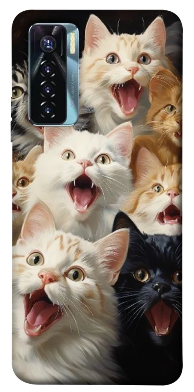 Чохол на TECNO Camon 17 Pro Коти фото 1 з 1
