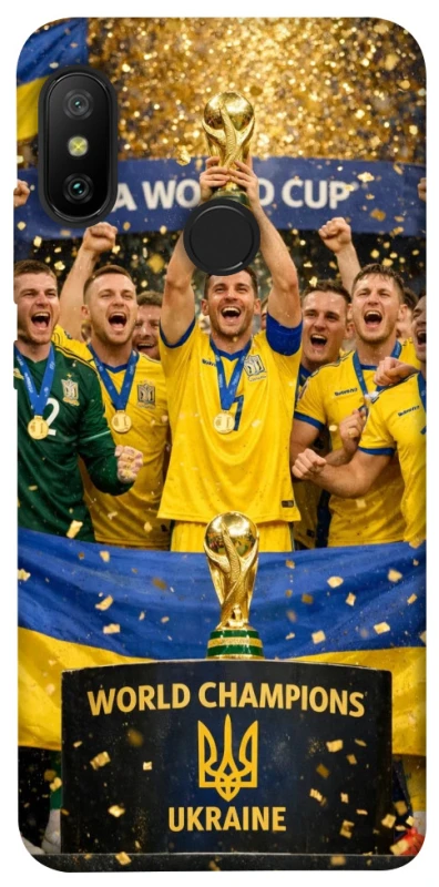 Чохол на Xiaomi Mi A2 Lite / Xiaomi Redmi 6 Pro UA-Football ver.5 фото 1 з 1