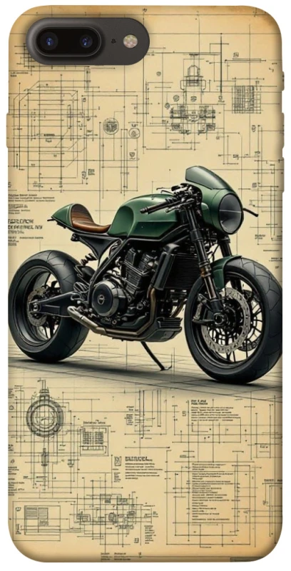 Чохол на Apple iPhone 7 plus / 8 plus Bike model фото 1 з 1