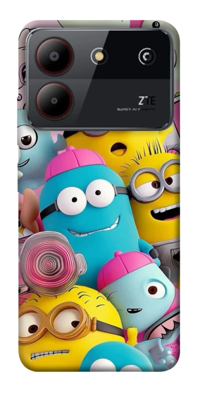 Чохол на ZTE Blade A54 4G Minions ver.1 фото 1 з 1