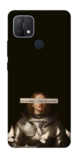 Чехол на Oppo A15s / A15 Not afraid фото 1 из 1